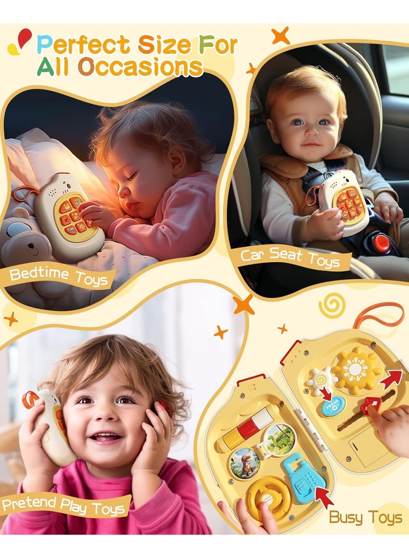 Twisoo Educational Cartoon Smart Learning Mobile Phone Toy for Kids – Interactive Touch Puzzle with Fun Sounds, Electronic Early Learning Toy - Image 2